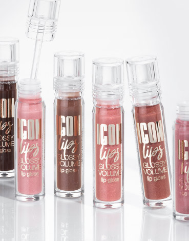 БЛЕСК ДЛЯ ГУБ С ЭФФЕКТОМ ОБЪЕМА ICON LIPS GLOSSY VOLUME