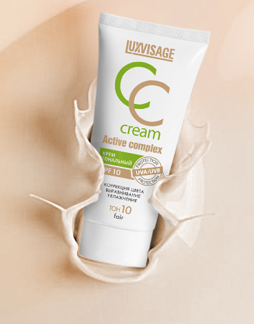 КРЕМ ТОНАЛЬНЫЙ CC ACTIVE COMPLEX SPF 10