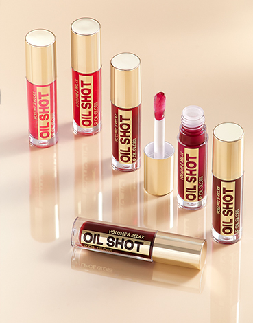 Масло-блеск для губ OIL SHOT volume & relax