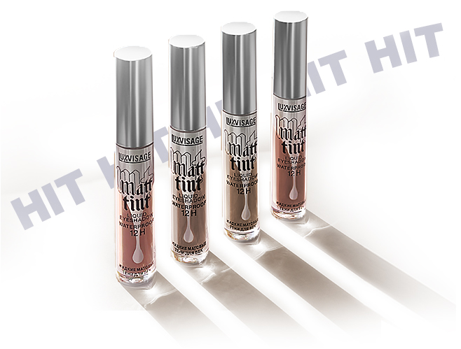 Матовые жидкие тени для век Matt tint waterproof 12H