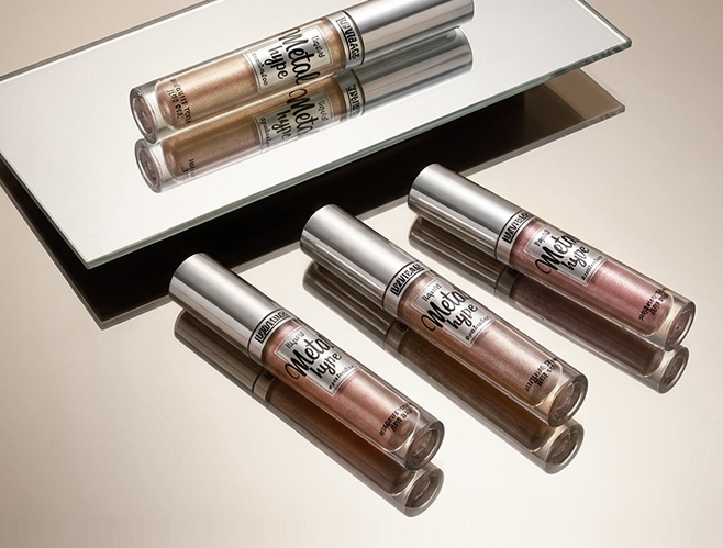 Сияющие жидкие тени для век Metal hype