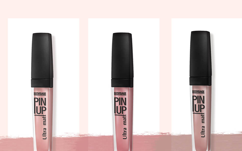 Блеск для губ PIN UP ultra matt nude look